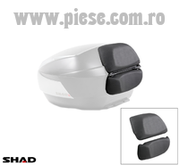 Spatar cutie portbagaj (topcase) Shad culoare: negru - compatibil cu cutiile Shad SH 48